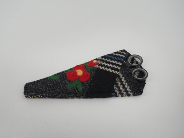 Scissor Holder- Hand Woven felt with Needle Felted   (Sold individually)