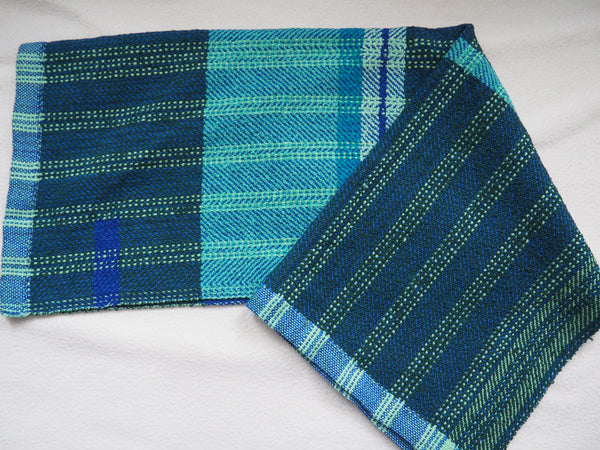 Hand Towel-Royal and Teal Geometrics Series