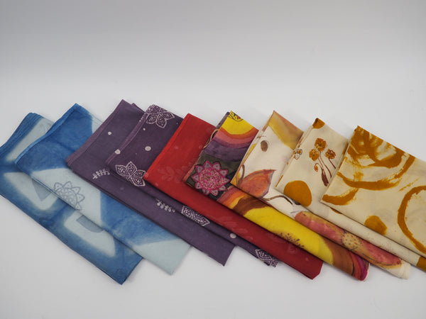 Banadanas- natural dyed series- coming soon