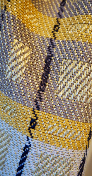 Scarf -Silk Scarf In Yellows