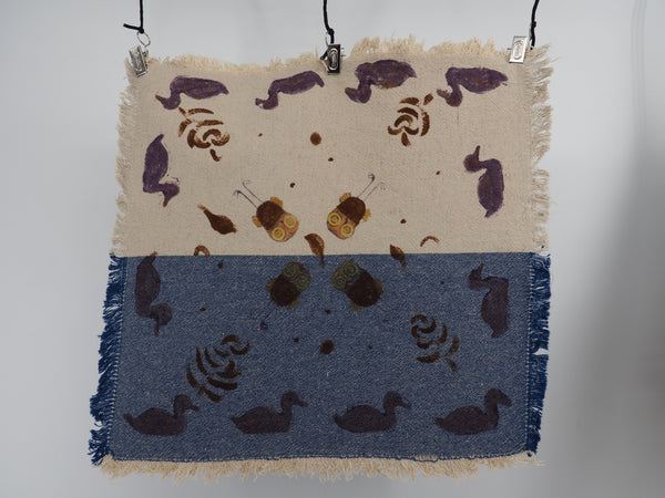 2 tone cotton napkins- natural dyed series