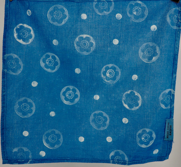 cotton hankies- natural dyed series