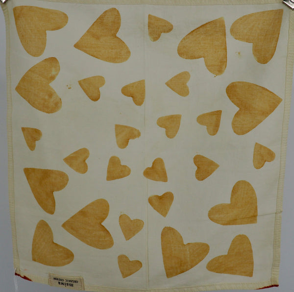 cotton hankies- natural dyed series