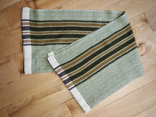 Tea Towel- Fine Cotton Waffle Weave Series #4