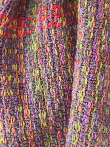 Shawl-Bamboo/cotton Spring Crackle