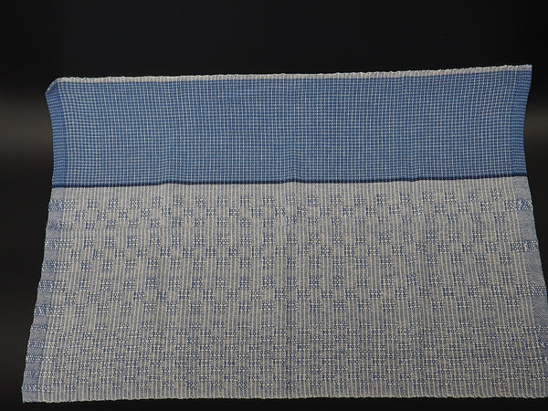 Blue and White M and O Lace Series #1