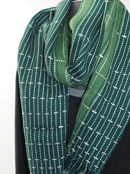 Green Cotton and Silk